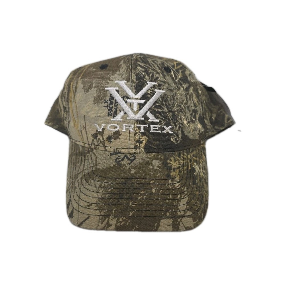 Vortex Outdoor The Force of Optics Realtree Camo Adjustable Cap Hat - New